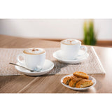 XAVAX 111212 "Vacant" Coffee Cup Set, 4 Pcs., white