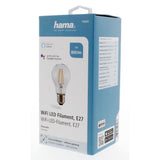 Hama 176555 WiFi LED Filament, E27, 7W, warm white, dimmable