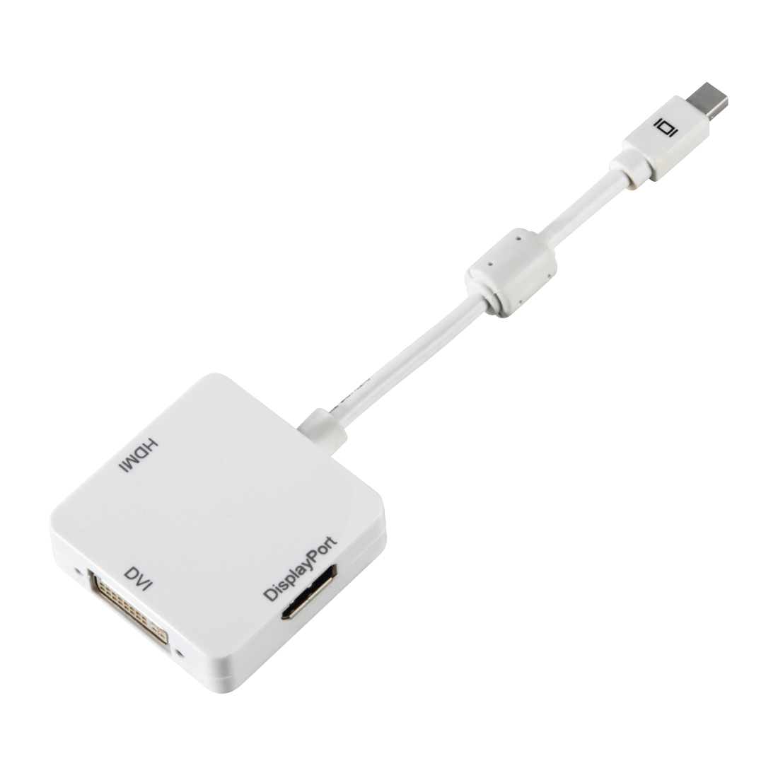Hama 00053246 Adaptateur DisplayPort / HDMI [1x connecteur Mini DisplayPort  - 1x prise HDMI] blanc - ULTRANETBOOK