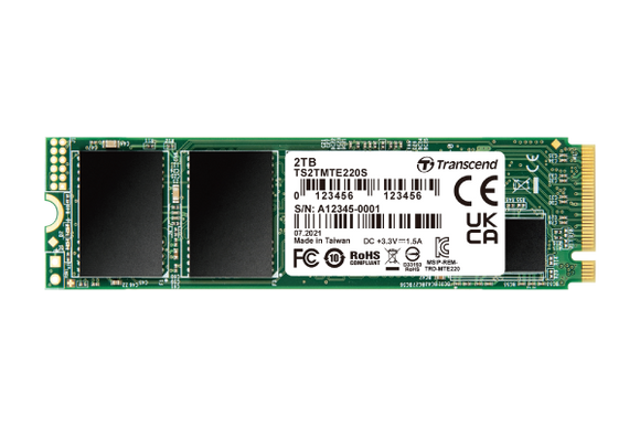 Transcend - PCIe M.2 SSDs - PCIe SSD 220S