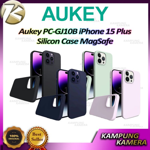 AUKEY PC-GJ10B Magnetic Hrd-Shell Phone Case iphone 15 plus Pink