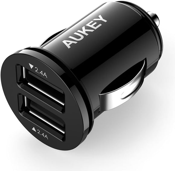Aukey CC-S1 Universal True AiPOWER 24W 4.8A Dual Port Car Charger