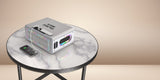 HiFuture Karaoke Musicbox 100W, Portable Wireless Bletooth Speaker with Dual Wireless Microphones