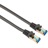 HAMA 45052 CAT-6-Network Cable PIMF, gold-plated, double shielded, 1,50 m