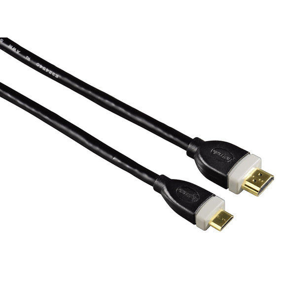 HAMA 78475 High Speed Mini HDMI™ Cable, Ethernet, gold-plated, double shielded, 2.00 m