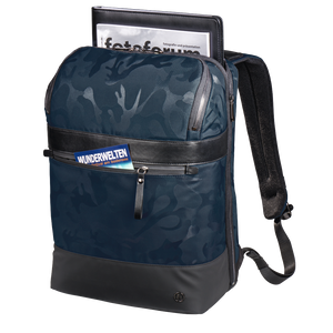 HAMA 101845 "CAMO SELECT" NOTEBOOK BACKPACK, UP TO 40 CM (15.6"), NAVY BLUE
