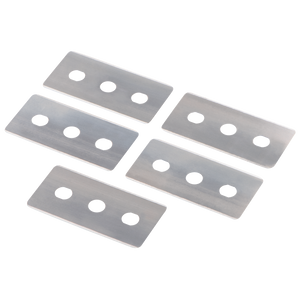 Replacement blades for glass scrapers for glass ceramic hobs, 5 pieces -110726