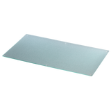 XAVAX 110921 Glass chopping board, clear, 52 x 30 cm