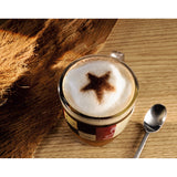 XAVAX 111109 Stainless Steel Decorating Stencil for Cappuccinos