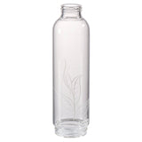 XAVAX 111233 Glass Drinking Bottle with Sieve and Neoprene Sleeve, 500 ml, black