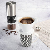 XAVAX 111241 Porcelain Coffee Filter, white