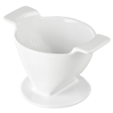 XAVAX 111242 Porcelain Coffee Filter, white