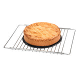 XAVAX 111395 Oven Grid, 39 x 35 cm, extendable up to 65 cm, incl. extension