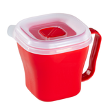 XAVAX 111466 Microwave Cup, 0.6 l, red