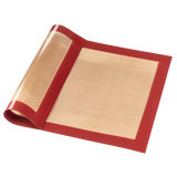 XAVAX 111470 Silicon Baking Mat, Square, 40 x 30 cm, red-brown
