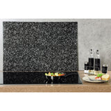XAVAX 111515 Hob cover plate, pack of 2, "Granite" design, 52 cm x 38.5 cm