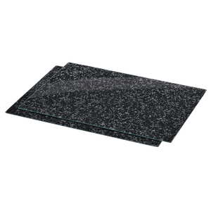XAVAX 111516 Hob cover plate, pack of 2, "Granite" design, 52 cm x 40 cm