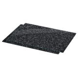 XAVAX 111516 Hob cover plate, pack of 2, "Granite" design, 52 cm x 40 cm