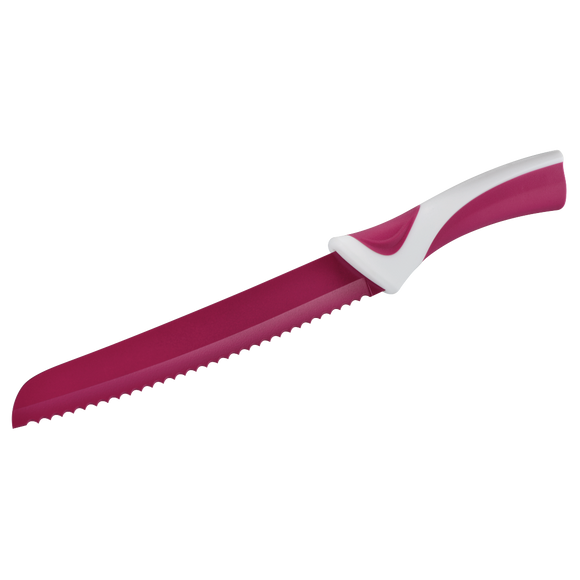 XAVAX 111520 Bread Knife, red