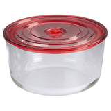 XAVAX 111530 Oven Dish/Food Storage Set made of Glass, 2 pcs., round, 1650 ml, 3050 ml