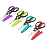 XAVAX 111546 Universal Scissors, Sorted by Colour, 24 Pcs in Display