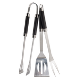 XAVAX 111581 BBQ Tool Set, made of stainless steel, 3 pieces