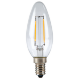 XAVAX 112237 LED Filament, E14, 250lm replaces 25W candle bulb, warm white