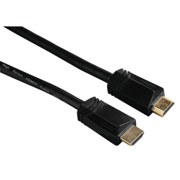 HAMA 122105 High Speed HDMI™ Cable, plug - plug, Ethernet, gold-plated, 3.0 m