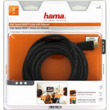 HAMA 122106 High Speed HDMI™ Cable, plug - plug, Ethernet, gold-plated, 5.0 m