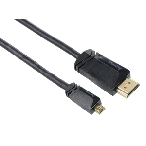 HAMA 122120 HIGHSPEED HDMI™ CABLE,TYP A PLUG-TYP D PLUG(MICRO),E-NET,1.5M