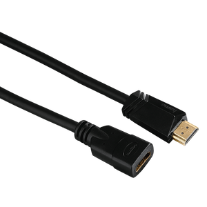 HAMA 122121 HIGHSPEED HDMI™ EXTENSION CABLE,PLUG-SOCKET,E-NET, G-P, 3.0M