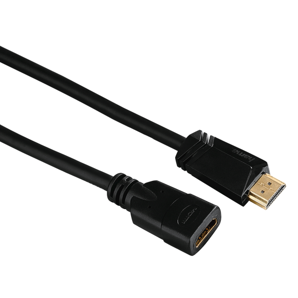 HAMA 122121 HIGHSPEED HDMI™ EXTENSION CABLE,PLUG-SOCKET,E-NET, G-P, 3.0M