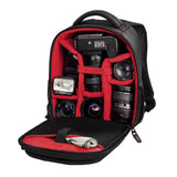 HAMA 126697 Hama "Miami" Camera Backpack, 150, black/red