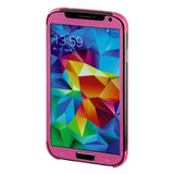 HAMA 134107 "Mirror" Booklet Case for Samsung Galaxy S5 (Neo), pink/silver