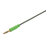 HAMA 135631"Neon" In-Ear Stereo Headphones, green