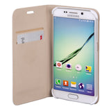 HAMA 136732 "Slim" Booklet Case for Samsung Galaxy S6 Edge, white
