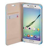 HAMA 136733 "Slim" Booklet Case for Samsung Galaxy S6 Edge, royal blue