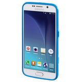 HAMA 136736 "Edge Protector" Cover for Samsung Galaxy S6 + Screen Protector, blue
