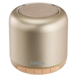 HAMA 173180 "Steel Drum" Mobile Bluetooth® Loudspeaker, gold