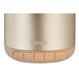 HAMA 173180 "Steel Drum" Mobile Bluetooth® Loudspeaker, gold