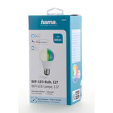 Hama 176547 WiFi-LED Light, E27, 10W, RGB, can be dimmed