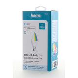 Hama 176549 WiFi-LED Light, E14, 4.5W, RGB, can be dimmed