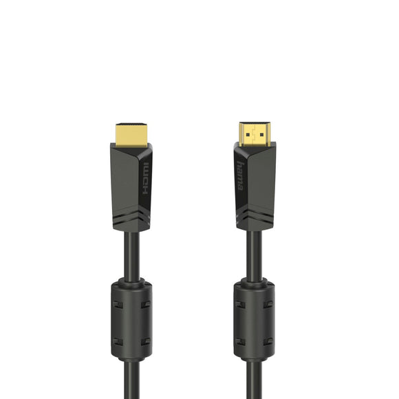 Hama 205009 High Speed HDMI™ Cable, plug - plug, Ethernet, gold-plated, 10.0 m