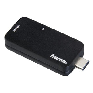 HAMA 135751 Card Reader USB 3.1 TYPE-C, SD/MICRO, BLACK