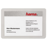HAMA 50050 HOT LAMINATING FILM BUSI CARDS,80µ,100 Pcs