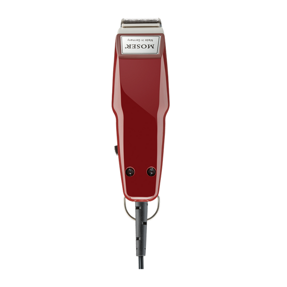Moser 1411-0150 Hair Trimmer Corded Grey/Red 3pin