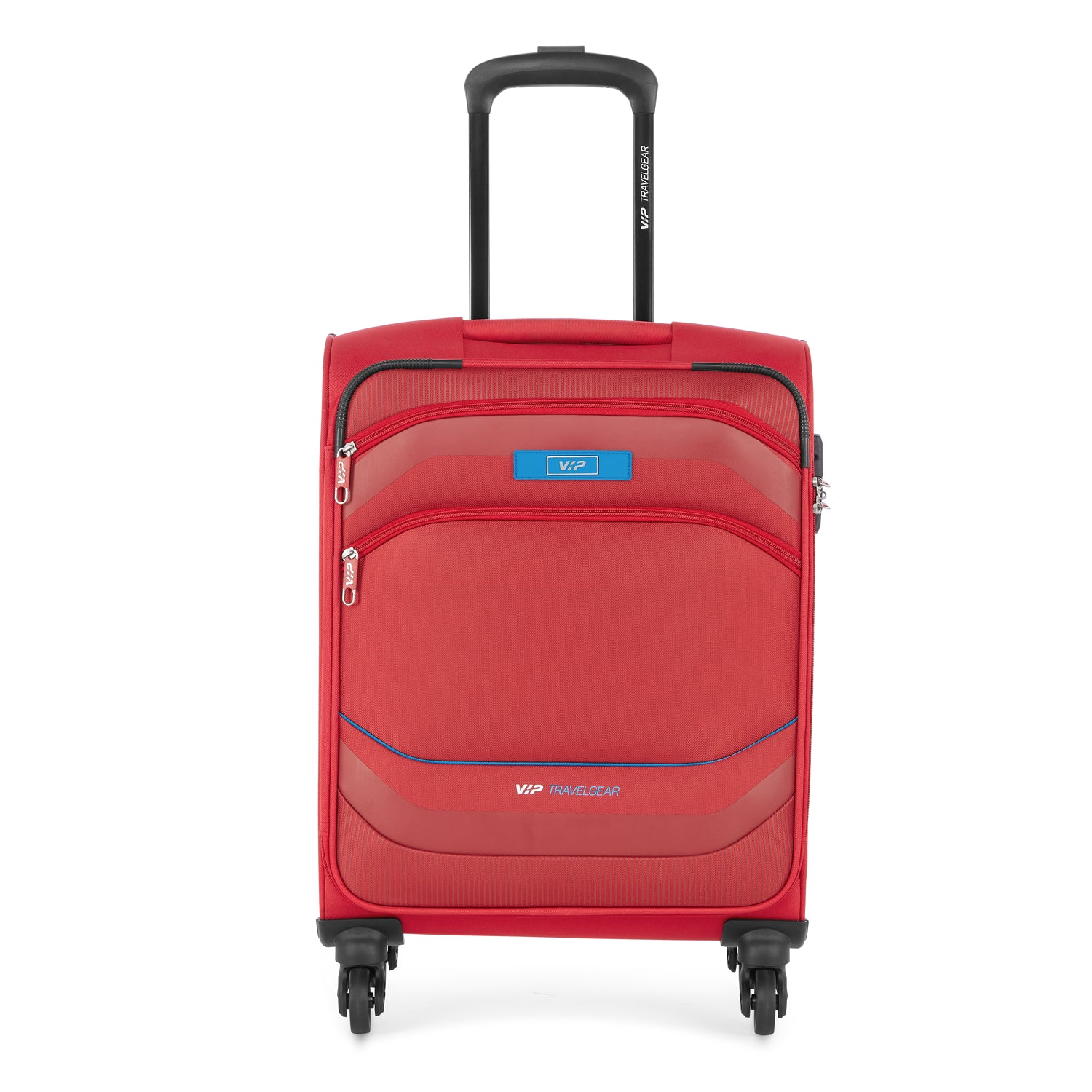 Buy VIP Knight Red Solid Soft Small Trolley Bag - 40 cm Online At Best Price  @ Tata CLiQ