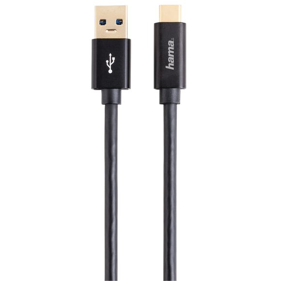 HAMA 135715 USB-C - A Cable, USB 3.1 Gen2, 1m