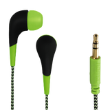 HAMA 135631"Neon" In-Ear Stereo Headphones, green