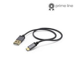 HAMA 173636 CHARGING/SYNC CABLE, USB TYPE-C, 1.5 M, METAL